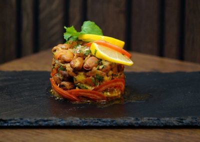 Saubohnen in Zitronensauce