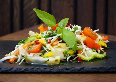 Artischockensalat mit Cherry Tomaten